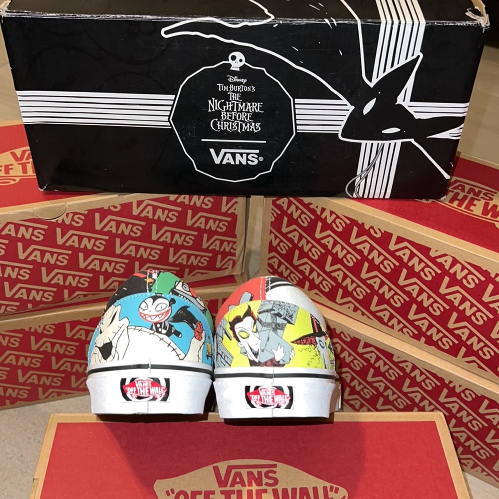 🎄Disney x Vans Era Halloween town nightmare before Christmas Sneakers 💀 - Picture 9 of 11